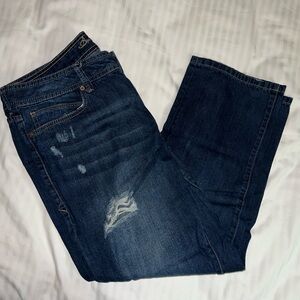 American Rag Dark Blue Boyfriend Jeans